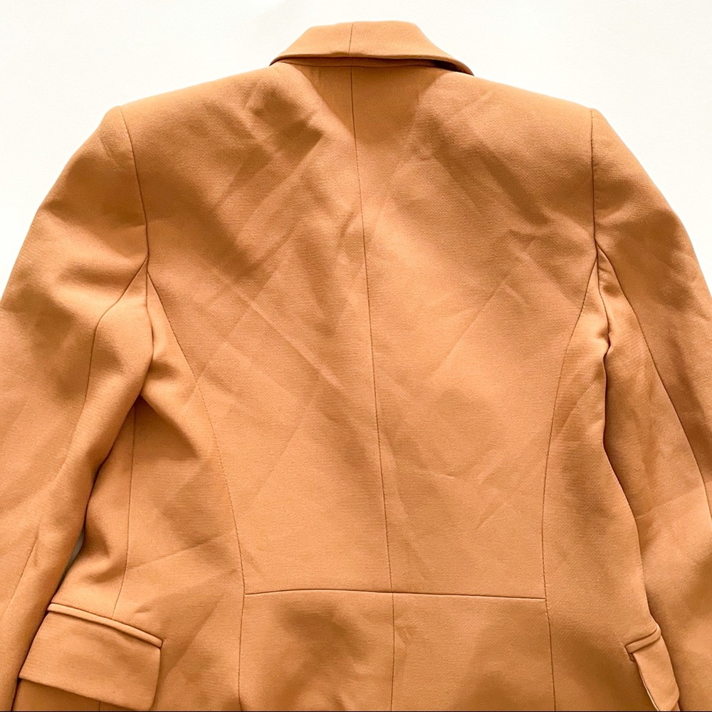 Zara Tan Double-Breasted Blazer Dress - Picture 9 of 9